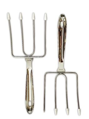All-Clad Turkey Lifter Forks Meat, Roasts Lifters 18/10 stainless steel